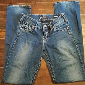 Womens Silver Jean's 27x33